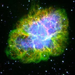 optical image of Crab Nebula